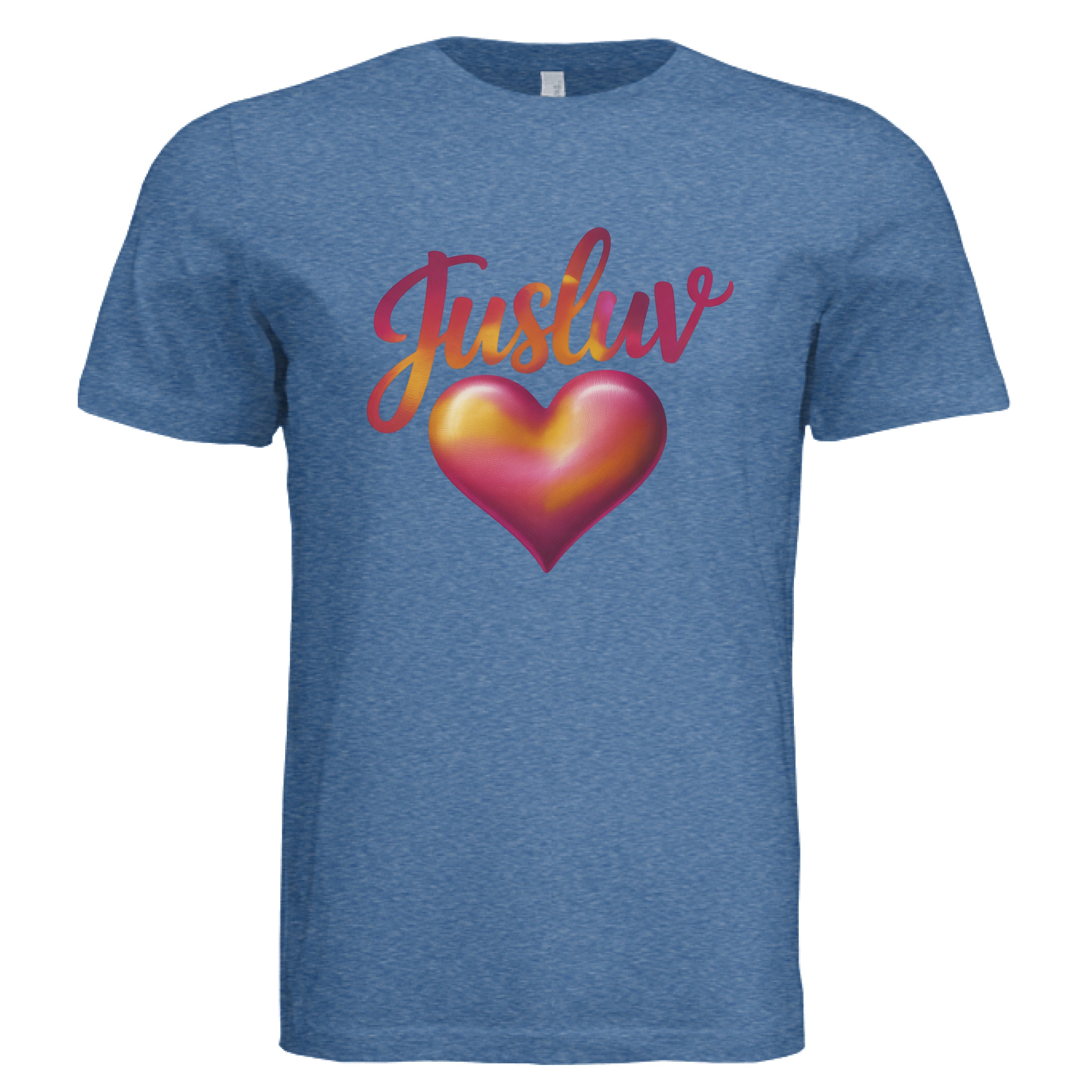 Solid True Royal Triblend - FRONT